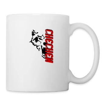 Chechnya wolf Chechen Borz - Tasse - Weiß - Rechts