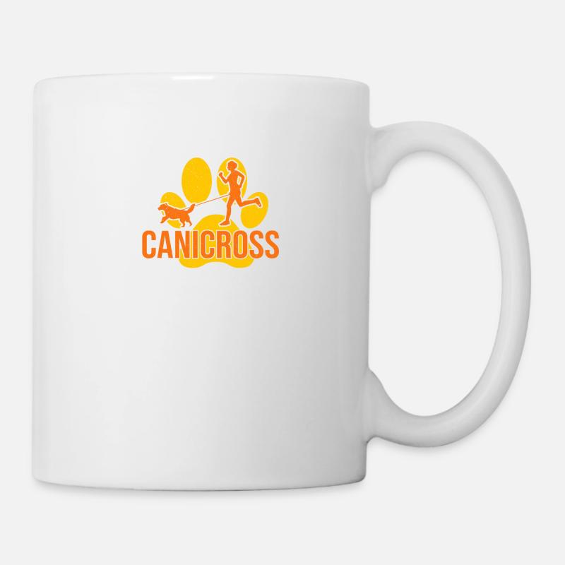 Canicross CaniX - Mug blanc - blanc