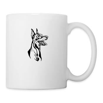 Doberman - Mug - white - Right