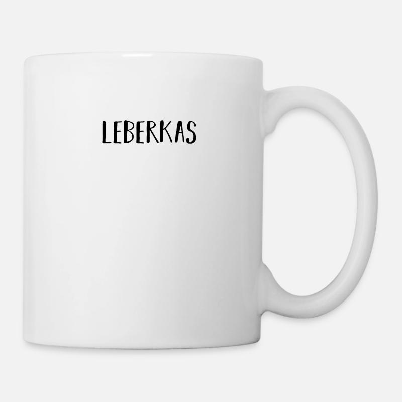 Leberkas - Tasse - Weiß