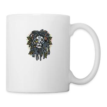 Rastafari Lion Rasta - Tasse - Weiß - Rechts