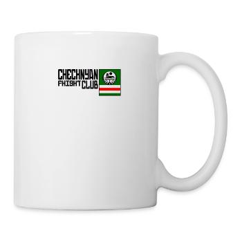 Chechnyan Fight Club. Chechnya Flag - Mug - white - Right