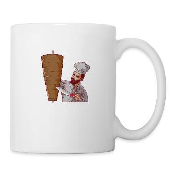 DÖNER KEBAP BAE Coupes Au Restaurant Döner - Mug blanc - blanc - Droite