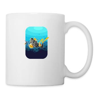 UNDERWATER PHOTOGRAPHER with Camera Gift Diving - Mug - white - Right