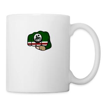 Équipement tchétchène MMA, drapeau tchétchène, fierté tchétchène - Mug blanc - blanc - Droite