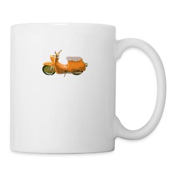 Schwalbenfahrer Schwalbe KR51Ostdeutschland - Tasse - Weiß - Rechts