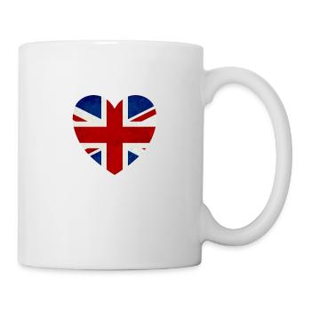 Heart UK Britain - Mug - white - Right