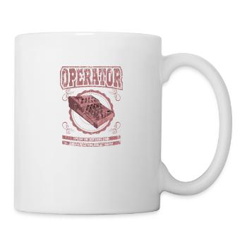 OPERATOR sound engineer crew gift sound engineer - Mug - white - Right