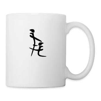 Asian fellatio kanji sex chinese characters - Mug - white - Right