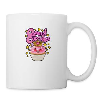 Reine des petits gâteaux - Mug blanc - blanc - Droite