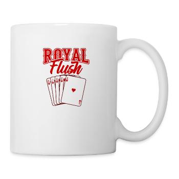 POKERN gift poker players for poker players - Mug - white - Right