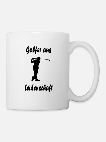 Golfer aus Leidenschaft - Tasse - Weiß