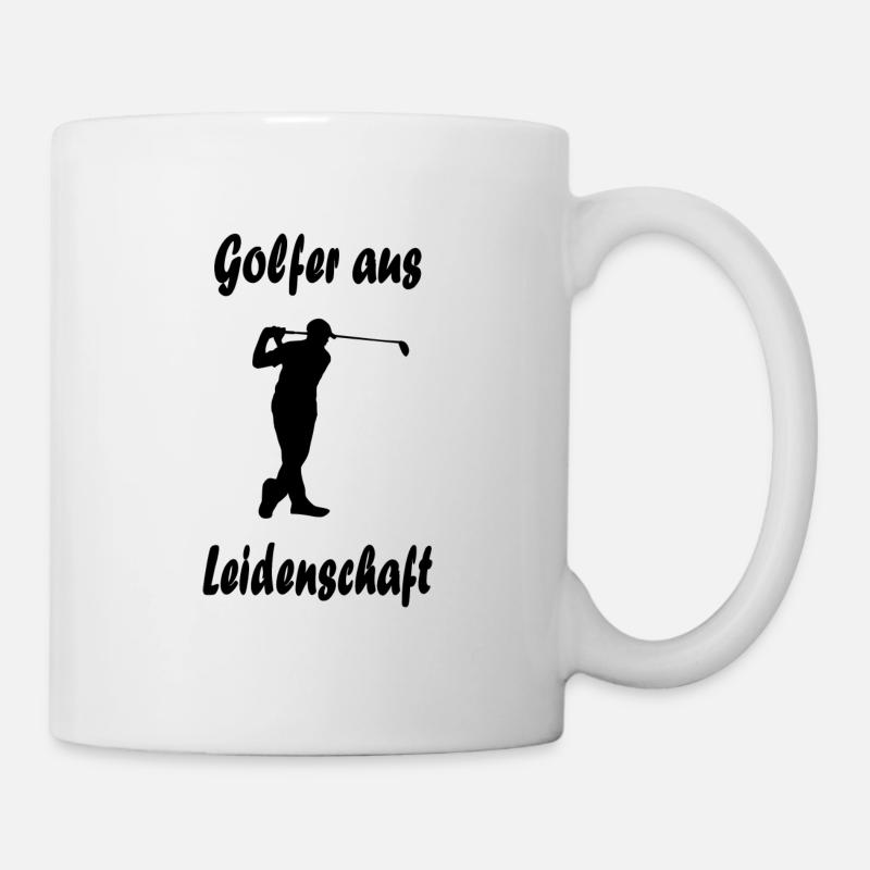 Golfer aus Leidenschaft - Tasse - Weiß
