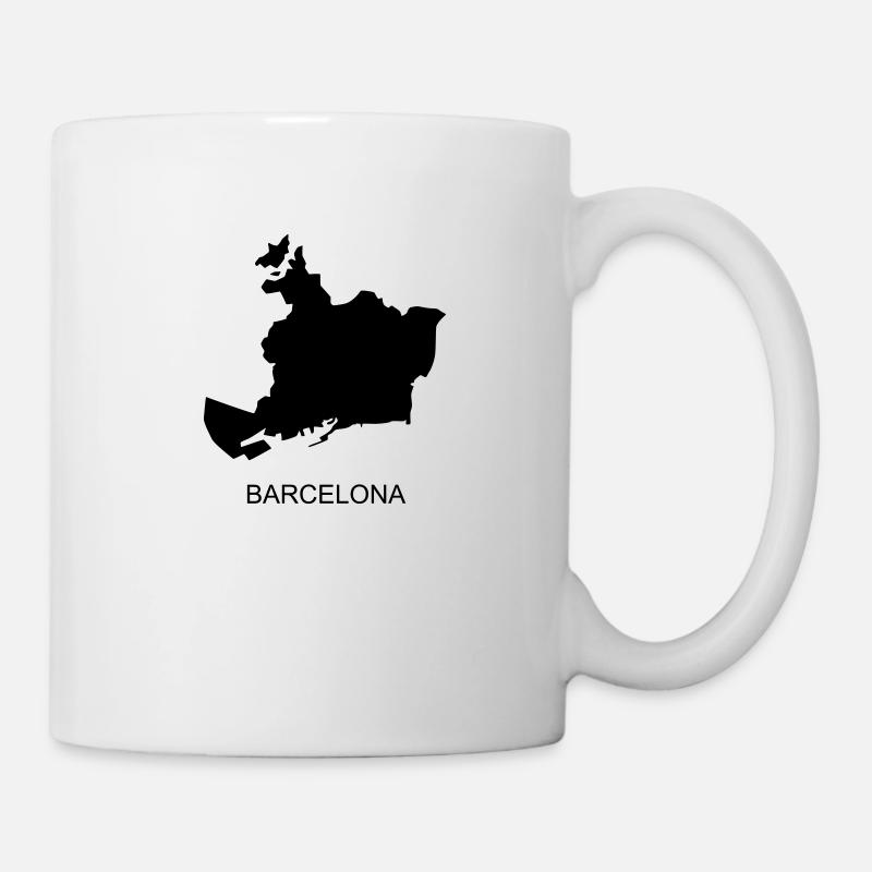 Barcelone - Mug blanc - blanc