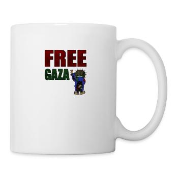 Free Gaza, Free Palestine, save Gaza, Palestine - Mug - white - Right