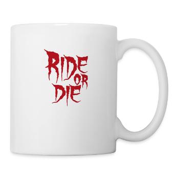Ride or le cadeau vélo cycliste sport - Mug blanc - blanc - Droite