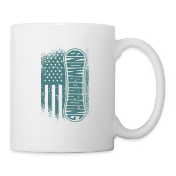 Snowboarding Snowboard Holiday Snowboard Snowboarder - Mug - white - Right