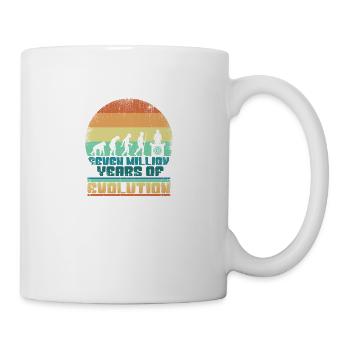 DJ Evolution DiscJockey Old School Idea 005-134 - Mug blanc - blanc - Droite