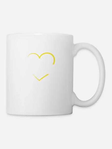 Ich liebe Mathe - Tasse - Weiß
