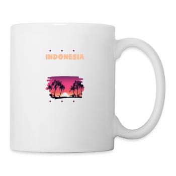 Indonesia 2022 - Tasse - Weiß - Rechts