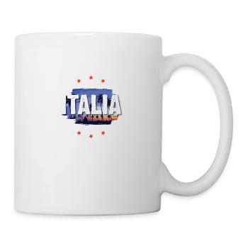 Italia - Tasse - Weiß - Rechts