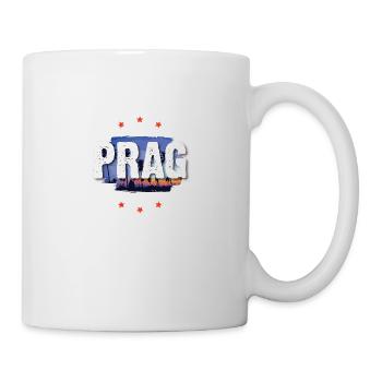 Prag - Tasse - Weiß - Rechts