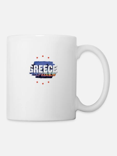 Greece - Tasse - Weiß