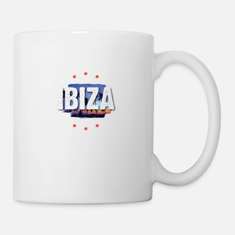 Ibiza - Tasse - Weiß