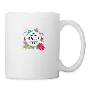 Malle 2022 Bunt - Tasse - Weiß - Rechts