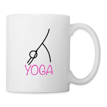 Yoga Posture - Mug - white - Right