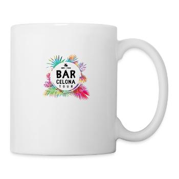 Barcelona Tour Coloré - Mug blanc - blanc - Droite