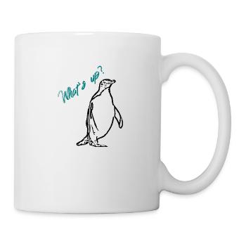 Penguin - What's up? - Mug - white - Right
