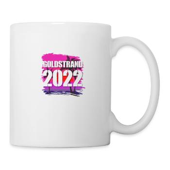 Goldstrand 2022 - Tasse - Weiß - Rechts