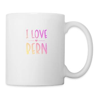 I Love Bern - Tasse - Weiß - Rechts
