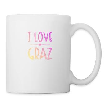 I Love Graz - Mug - white - Right