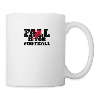 American Football Spieler Fall Is For Football - Tasse - Weiß - Rechts