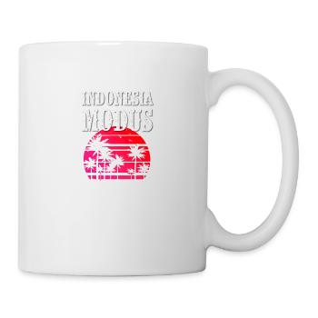 Indonesia Modus - Tasse - Weiß - Rechts