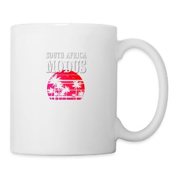 South Africa Modus - Tasse - Weiß - Rechts