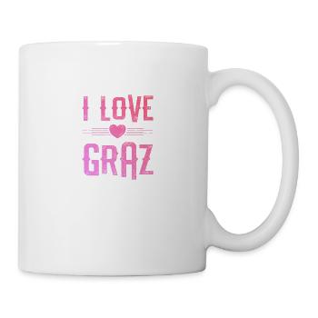 I Love Graz - Mug - white - Right