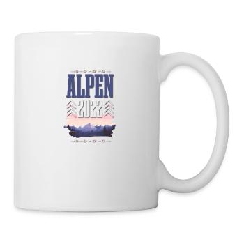 Alpen 2022 - Tasse - Weiß - Rechts