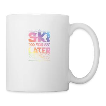 ski skiing - Mug - white - Right