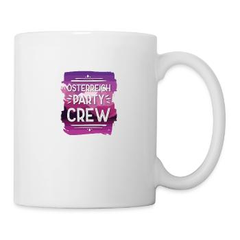 Équipe de fête de l’Autriche - Mug blanc - blanc - Droite