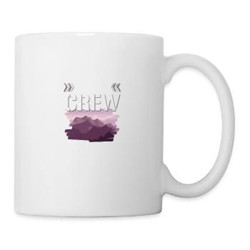 Équipe de fête de camping - Mug blanc - blanc - Droite