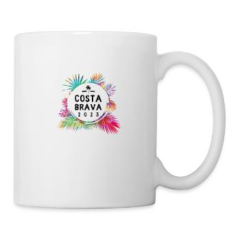 Costa Brava 2023 Bunt - Tasse - Weiß - Rechts