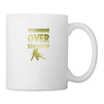 Lutte - Mug blanc - blanc - Droite