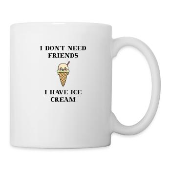 Ice Cream Ice cream Gift Idea Food sweet - Mug - white - Right