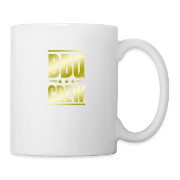 Équipe de barbecue - Mug blanc - blanc - Droite