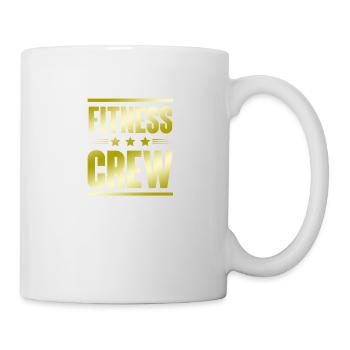 Fitness Crew - Tasse - Weiß - Rechts