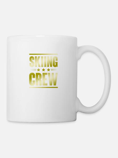 Skiing Crew - Tasse - Weiß