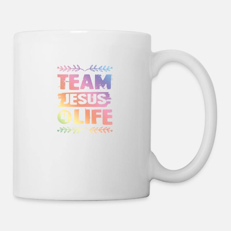 Équipe Jésus - Mug blanc - blanc